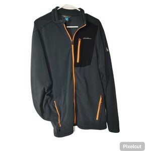 Eddie Bauer Cloud Layer Pro Fleece Jacket Men TXL Sweater Full Zip First Ascent